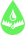 icon green drop